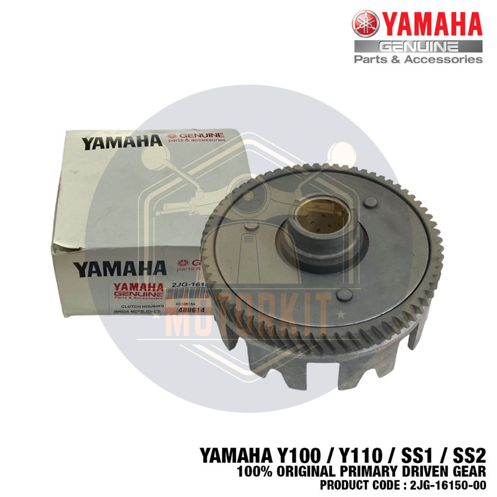 Y100 Y110 SS1 SS2 PRIMARY DRIVEN GEAR BIG GIGI CLUTCH UTAMA KLAC BEASR 2JG-16150-00