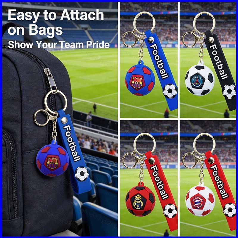 G2P 2026 FIFA World Cup Barcelona Messi Jersey พวงกุญแจฟุตบอลกระเป๋าจี้ยางนุ่มของขวัญ P2G