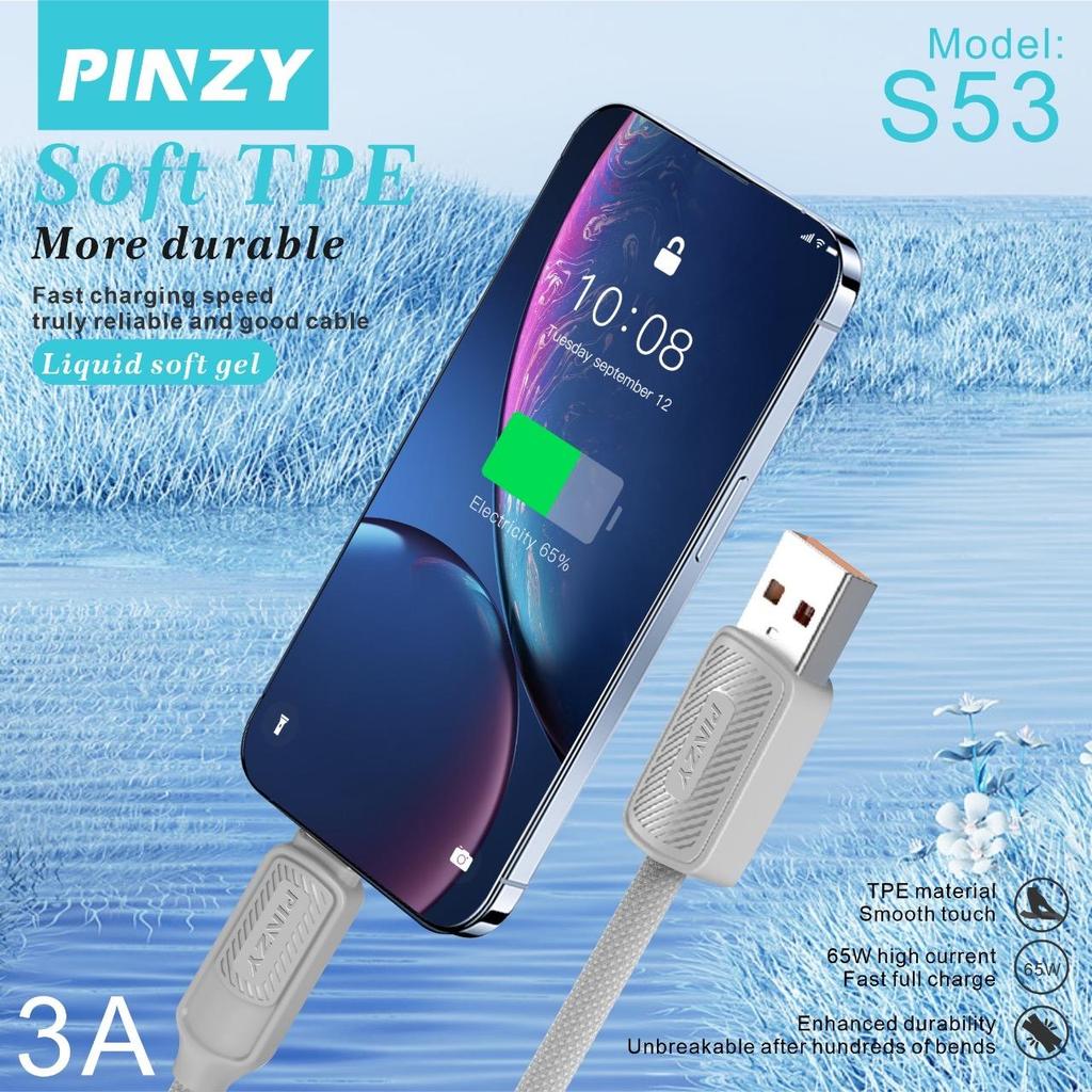 PINZY Series53 3A 65W สายชาร์จเร็ว 1 เมตร