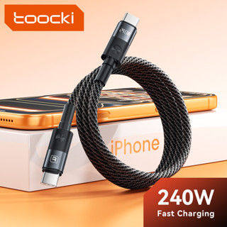 Toocki PD 240W CC สายชาร์จเร็ว Super Flash Charge 120W USB-C…