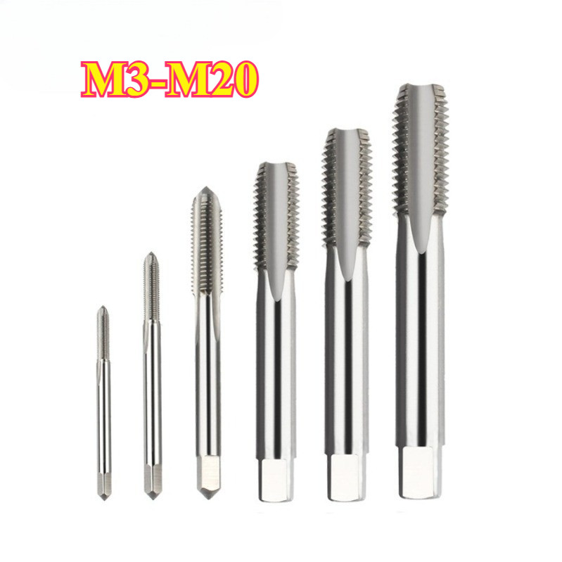 Machine Tap (ป้องกันฟัน) Machine Straight Slot Tapping Bit M3-M20 Lg-Mi