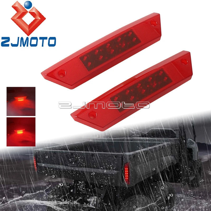 ZJ ไฟท้าย Plug & Play 2411099   เปลี่ยน UTV เบรคไฟท้ายด้านหลังหยุดหลอดไฟสําหรับ Polaris Ranger 500 8