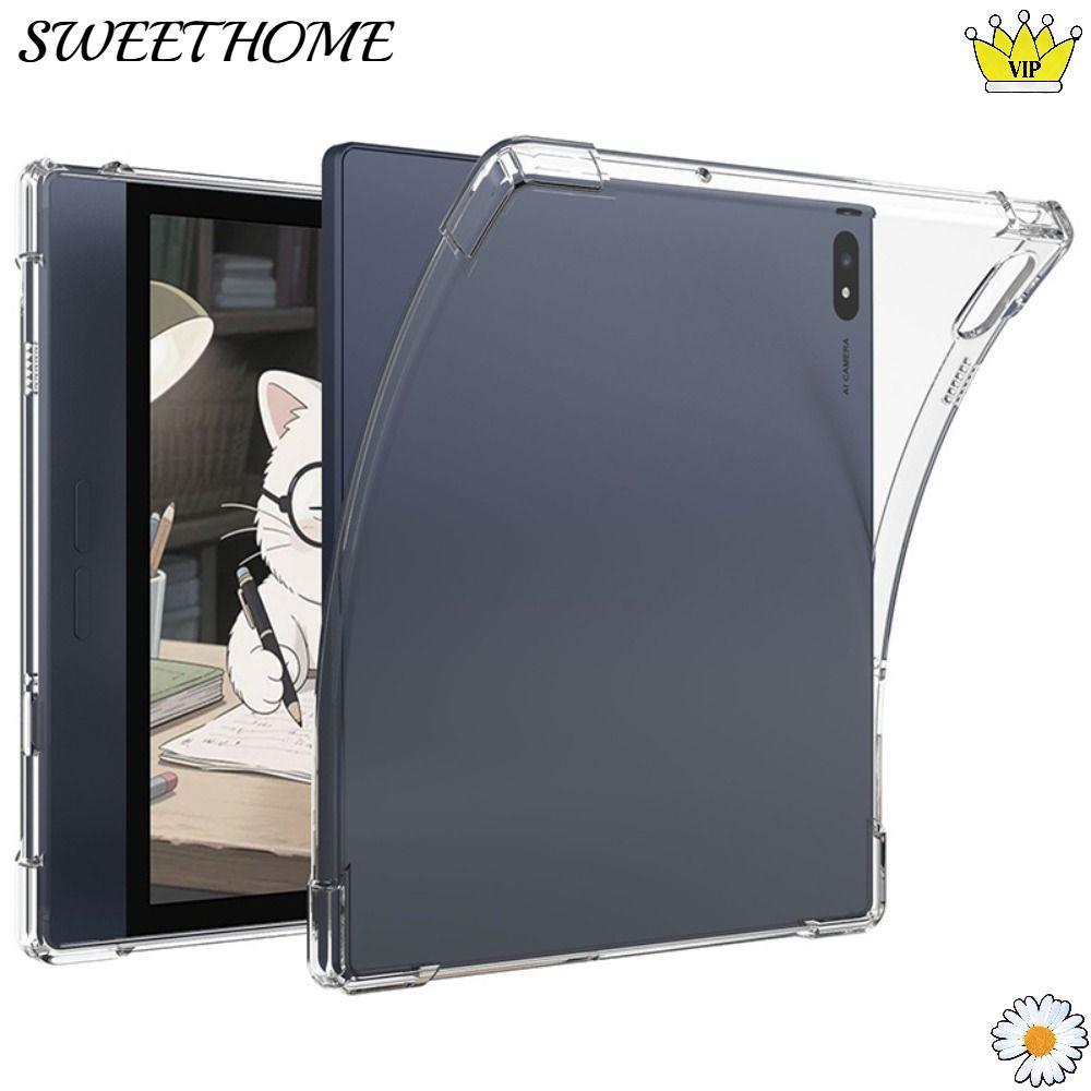 SWEETHOME แท็บเล็ต ,พร้อมช่องเสียบปากกา TPU ฝาครอบป้องกัน,ฝาหลังโปร่งใสกันกระแทกป้องกันรอยขีดข่วนสํา