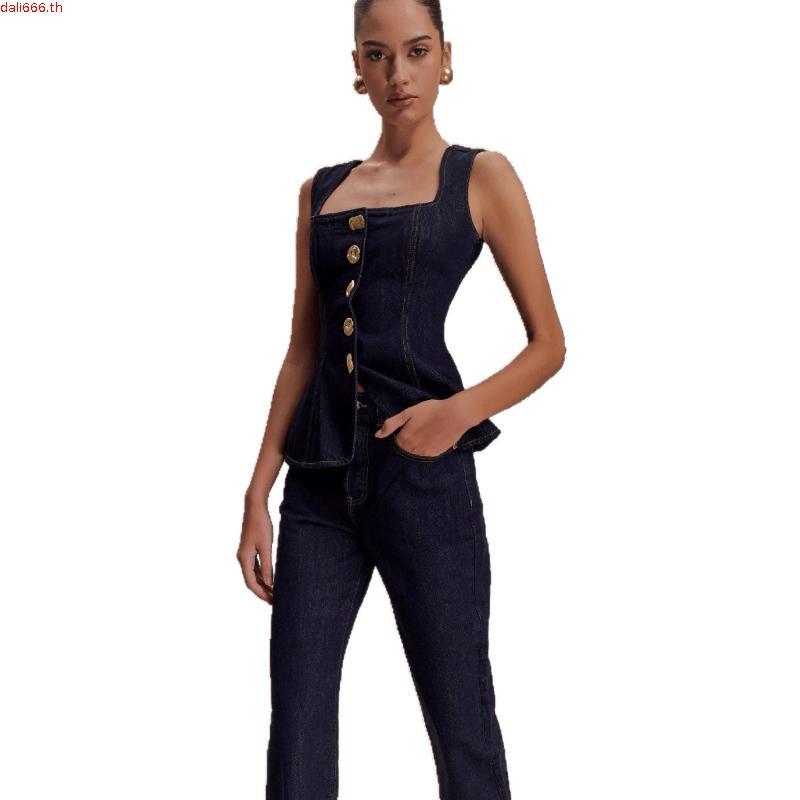 Mc Jeans กางเกงยีนส์ผู้ชาย ทรงกระบอกขาตรง (Straight) สียีนส์เข้ม MAIP176