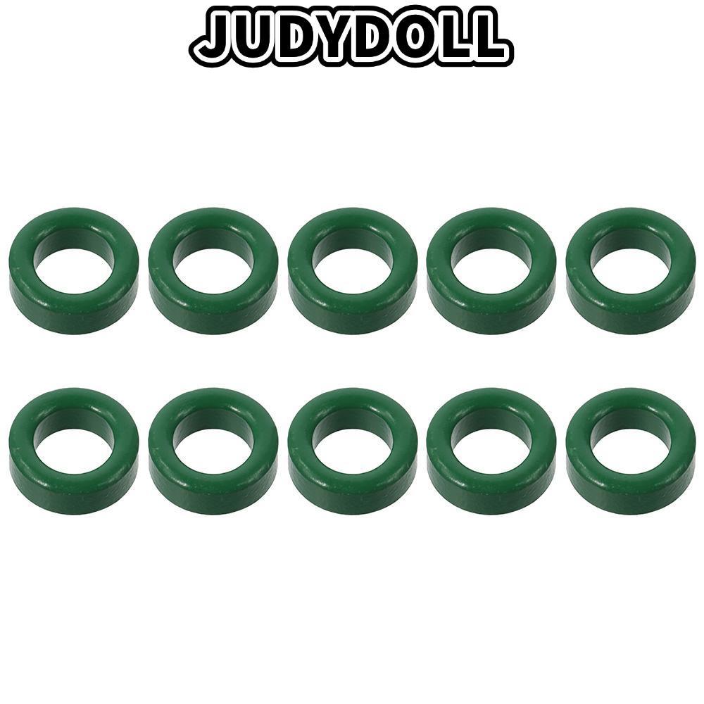 JUDYDOLL Toroid Ferrite Core, Restraining Interfal Ferrite Chokes Ring, Green Metal Power Transforme