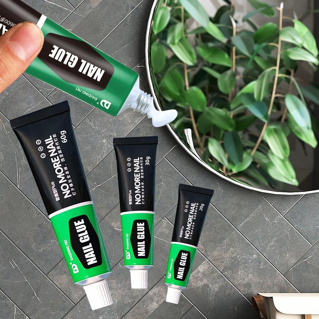 Heavy-Duty ไม่มีเล็บกาว 20/30/60g Instant Repair Super กาวสําหรับเซรามิคและ Porcelain Repair hontin2