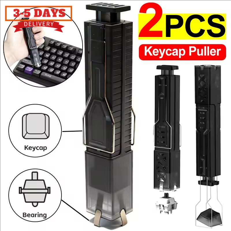 [จัดส่ง 3-5 วัน]1/2 ชิ้น - ตัวดึงปุ่มกดตามหลักสรีรศาสตร์พร้อมการป้องกันความปลอดภัยการก่อสร้างเหล็กแมงกานีส หน้าท้อง ด้ามจับสบาย เครื่องมือถอดสวิตช์ 2-ใน-1