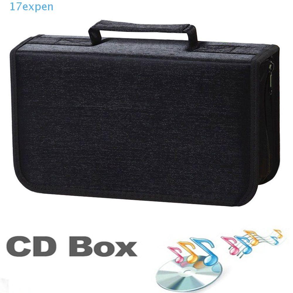 EXPEN Organizer แบบพกพาทนทานกรณีรวบรวมอัลบั้ม CD DVD VCD Wallet