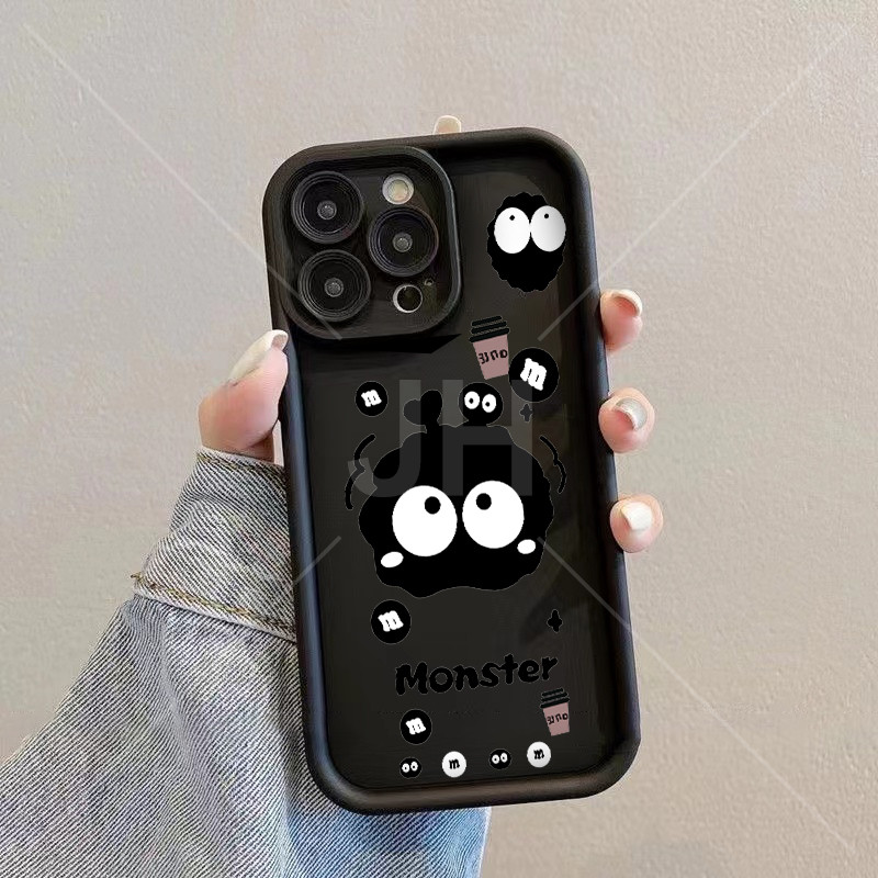 เคส Realme 14X 5G 11 5G 11X 5G 5 Pro 5 5i 5S 6i 7i C17 8i 11 4G เคส เปลือกตาป้องกันลูกถ่านหิน