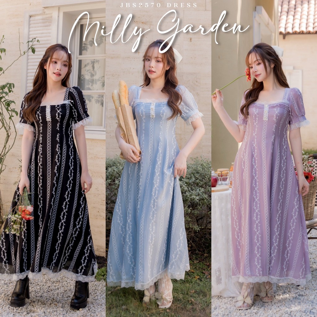 #JBS2570 Milly Garden Dress Joobs studio