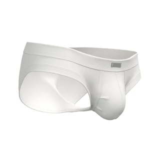 [เป้าใหญ่-ใส่สบาย] Private Structure กางเกงชั้นในชาย รุ่น AURA-Modal Blended Brief – Egret White [4808]