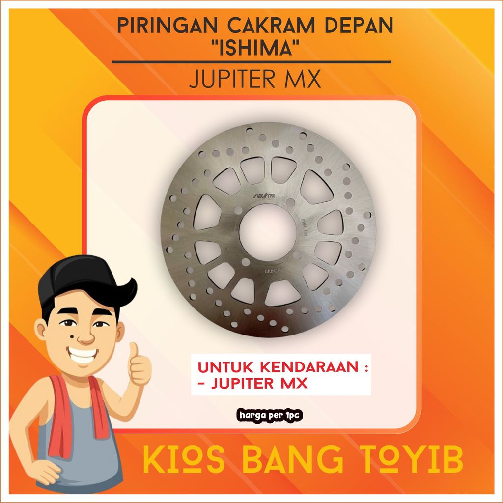 (OSHIMA) จานดิสหน้า Yamaha JUPITER MX Sunstar