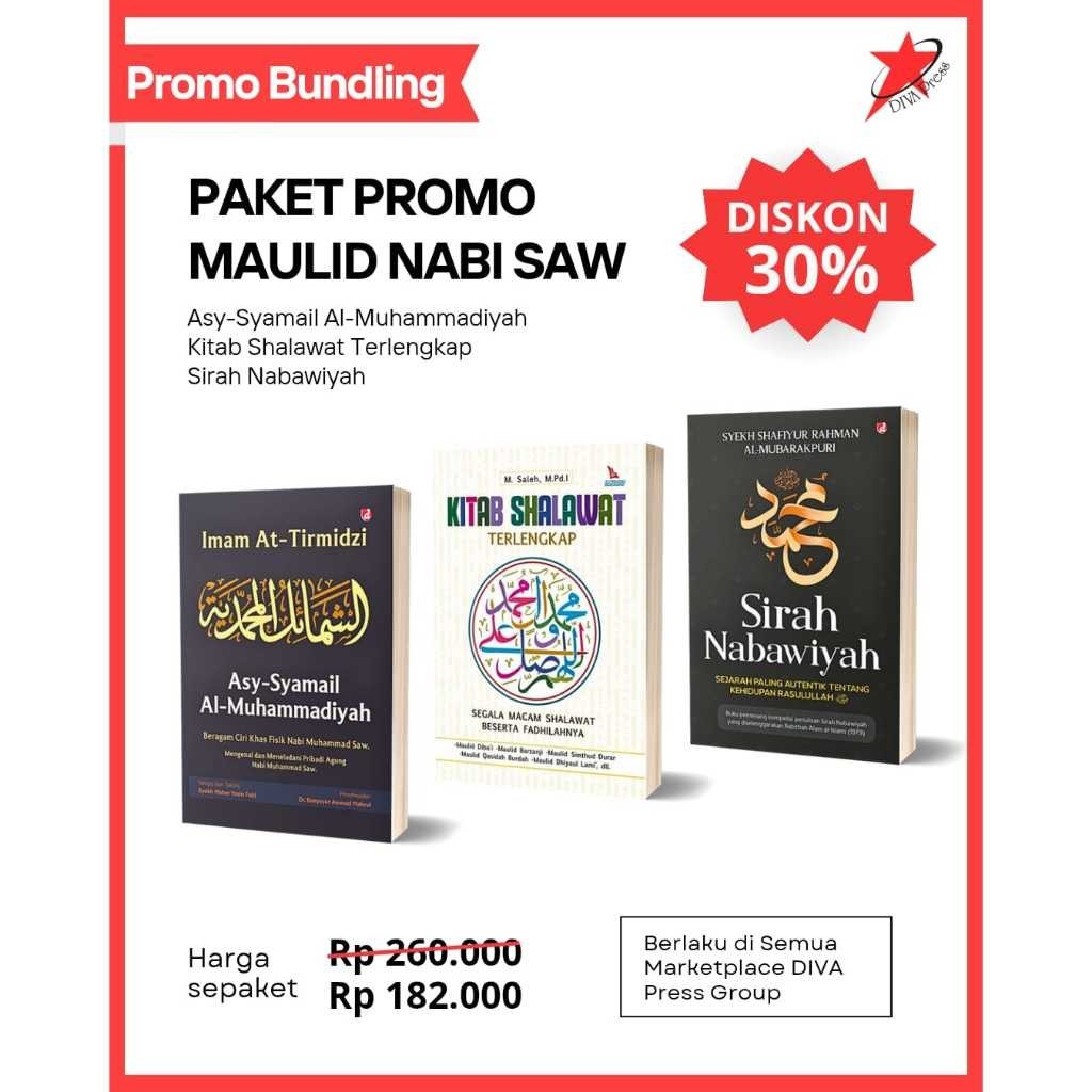 NABI Basabasi - Prophring Muhammad Saw Maulid Package - ปกอ่อน - DIVA Press - Basabasi