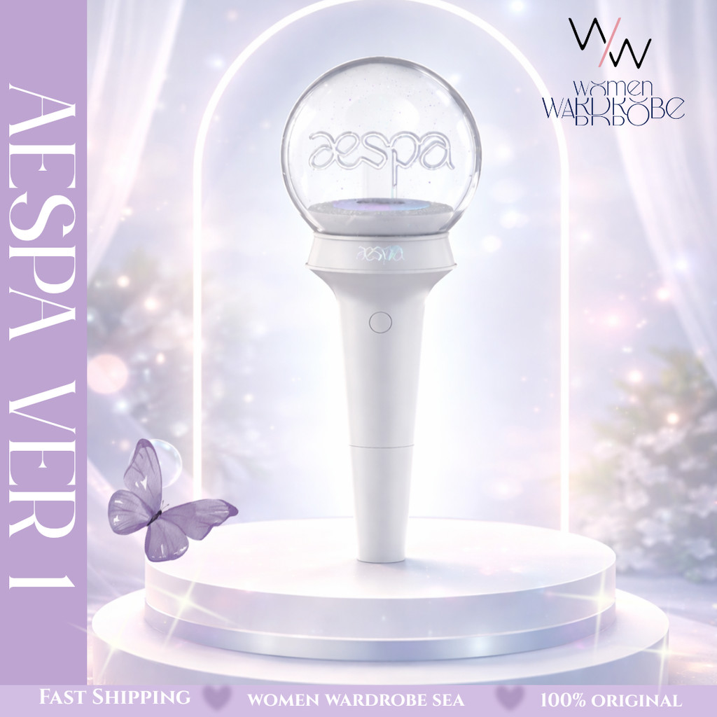 พร้อมส่ง - แท่งไฟ AESPA VER 1