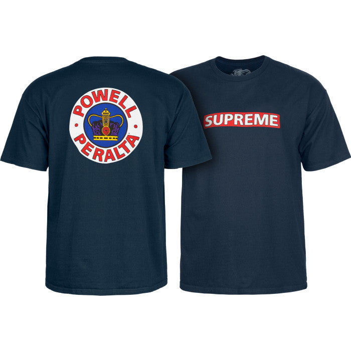 Powell Peralta Supreme T-Shirt Navy