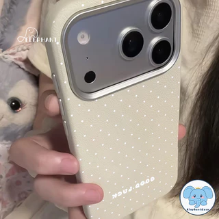 เคสหนังลายจุดโบว์แดง ม้า2026 น่ารักสุดๆ สำหรับ IPhone 13 15 17 16 11 Air 14 12 Pro Max 7 8 16 Plus XR X XS SE 2 3