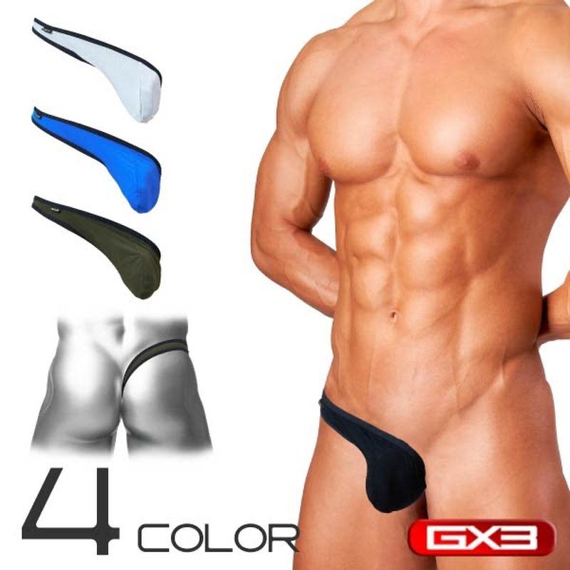 GX3 | ผู้ชายข้างเดียวผู้ชายทองสีทึบสร้างสรรค์เซ็กซี่ทอง