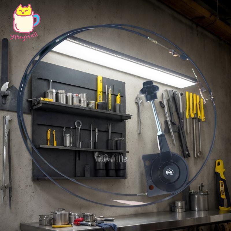 [YPU] คันเร่งมือหล่อสําหรับรถขุดรถแทรกเตอร์เรือ Manure Spreader combed ชุดสายคันเร่ง Self-loing Cont