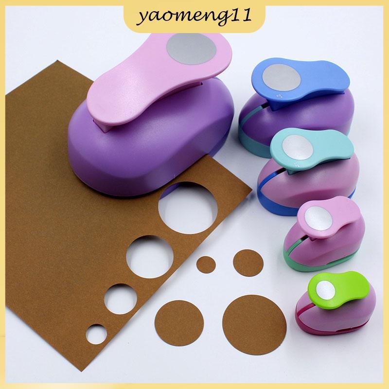 YM 9/16/25 มม.วงกลมรอบ Hole Punch DIY Handmade กระดาษ Scrapbooking เครื่องตัดเครื่องมือ TH