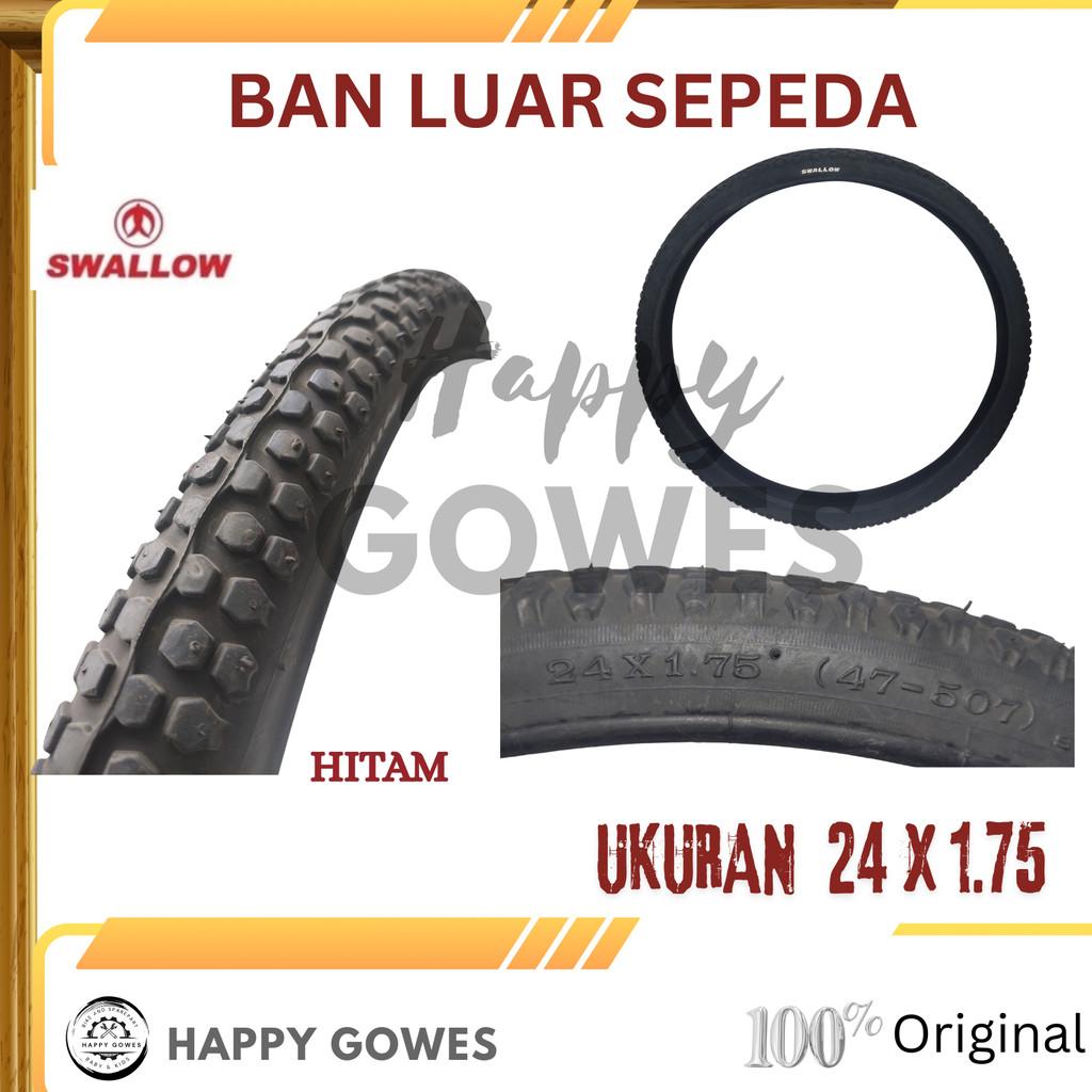 HG-OUTER BICYCLE TYRE 24 26 ยี่ห้อ SWALLOW