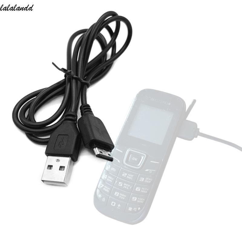 Laland สายชาร์จ USB Universal สําหรับ B2700 B5702 B5722 D880 Fast-Charging สายไฟสีดํา