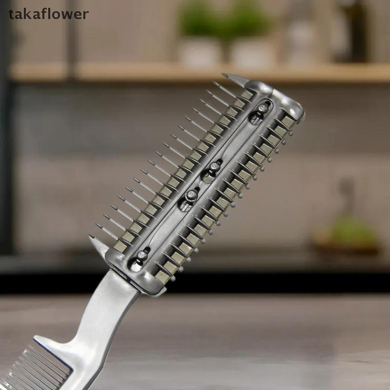 Takaflower สัตว์เลี้ยงสุนัขผม Trimmerb ตัด 2 des Grooming มีดโกน Thinning Dog Catbs สุนัข Cat Hair Remover ผม Brushb ใหม่