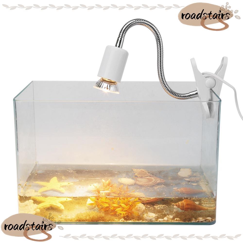 ROADSTAIRS Aquarium Heat Lamp, 25W 220-240V Reptile Heat Lamp, Full Spectrum 50W Basking Lamp Aquari