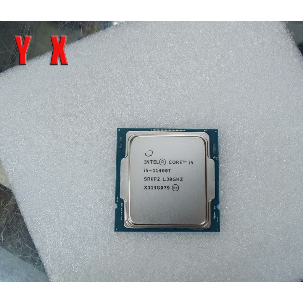 ใช้อัพเกรดเกม CPU คอมพิวเตอร์เดสก์ท็อป 11Th Gen Core i5-11400T LGA 1200 CPU โปรเซสเซอร์ 6-Core 1.30 