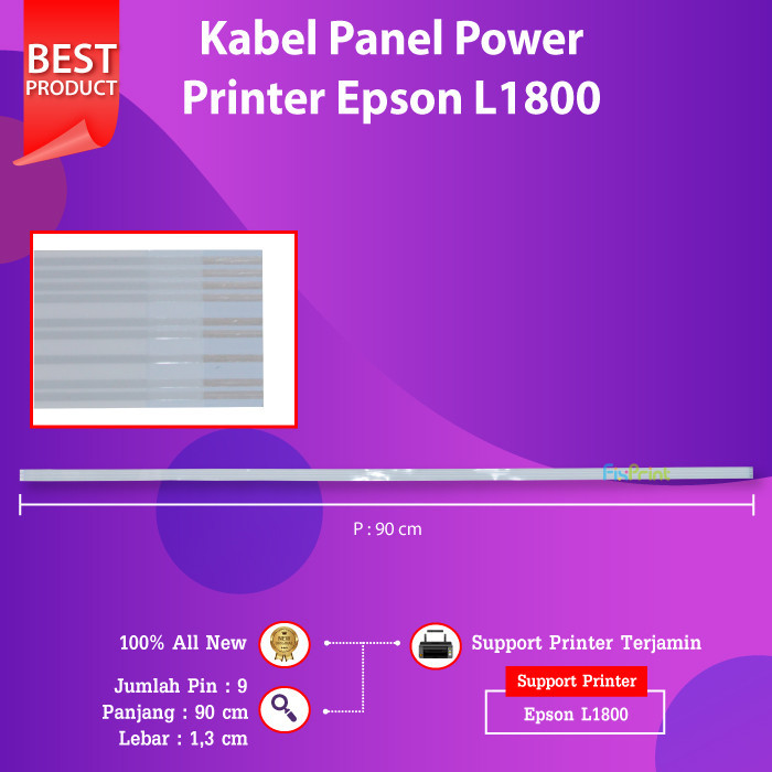L1800 สายไฟแผง, Epsn L1800 สายเคเบิลแผงแบบยืดหยุ่นสําหรับเครื่องพิมพ์ใหม่