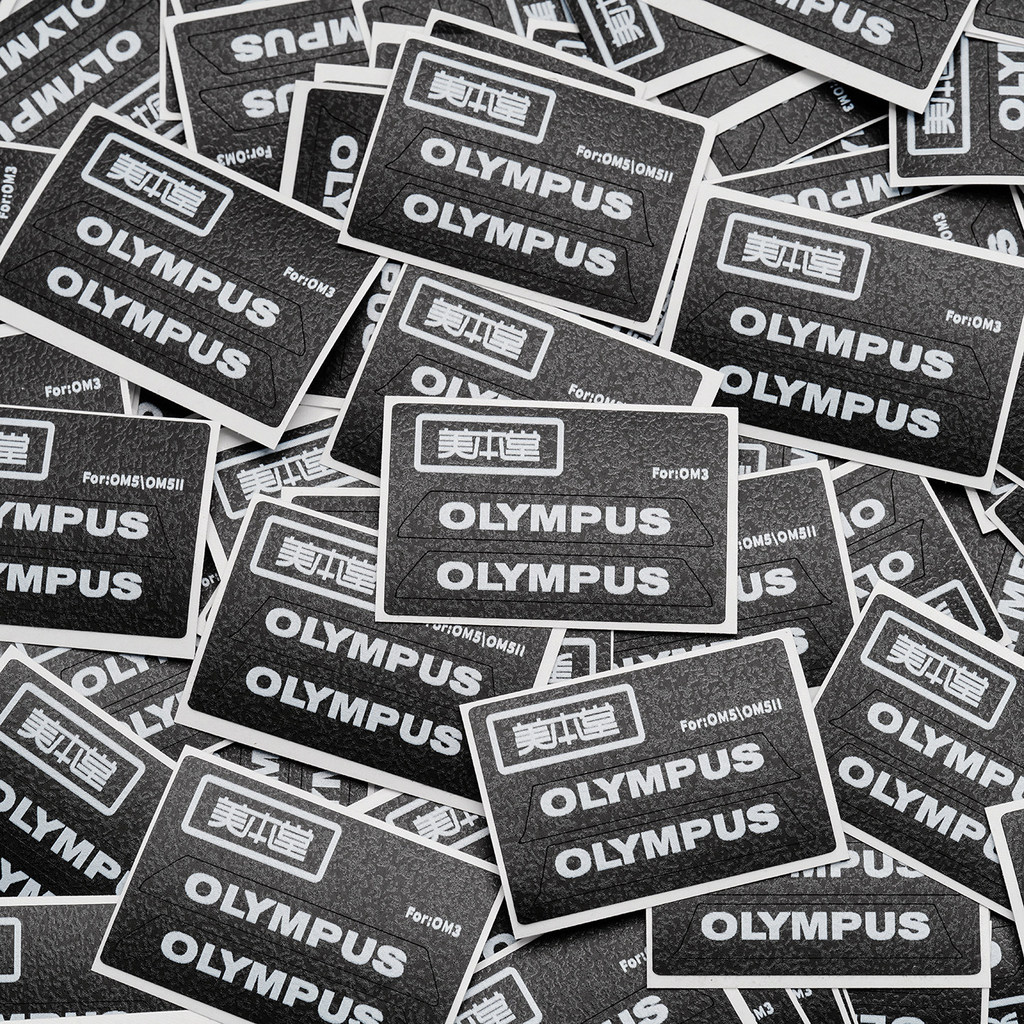 Mebentang เหมาะสําหรับสติ๊กเกอร์โลโก้ OLYMPUS Heart to OLYMPUS OM5/OM3 ฟิล์มมาตรฐาน