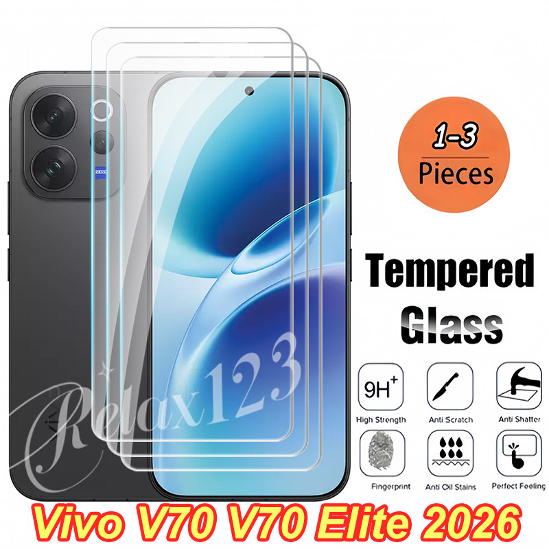 สําหรับ Vivo V70 Elite 5G 3PCS กระจกนิรภัยสําหรับ vivo V70 V70 FE V 70 Elite VIVO V70Elite v70 fe V7