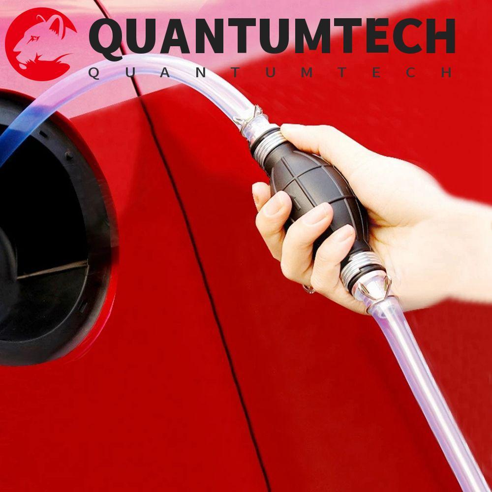 QUANTUMTECH สูบน้ําเครื่องมือ Siphon ท่อดูดพลาสติก Liquid Petrol ปั๊มน้ําถังปลา Universal Absorbent ball