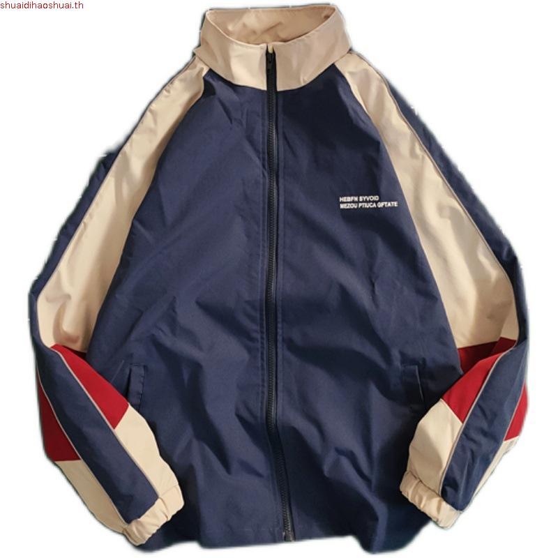 56MEN [ส่งจากไทย] 2ตัวราคาส่ง Jackets 918 เสื้อแจ็คเก็ตผ้าร่ม มีซิป กันลม มีซับใน ผ้าดี