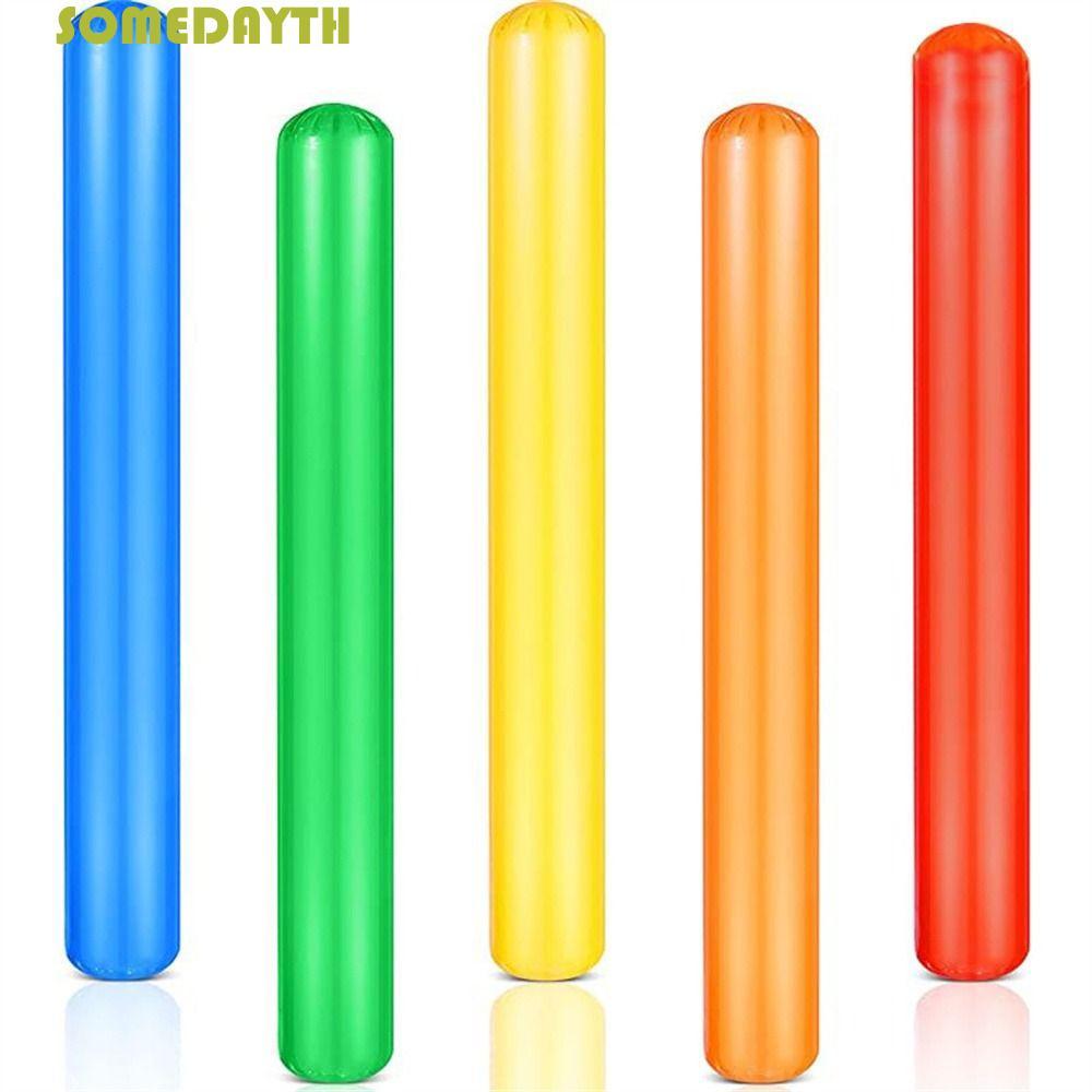 SOMEDAY Pool Inflatable Sticks, Blow up Float Water Noodles Inflatable Cheer Sticks, Water Games 41.