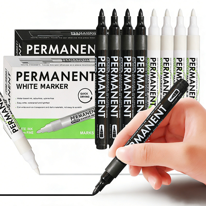 อะคริลิค 2.0 มม.ความกว้างสายกันน้ํา Quick-Drying Multi-Function Marker Graffiti ปากกา WJ949