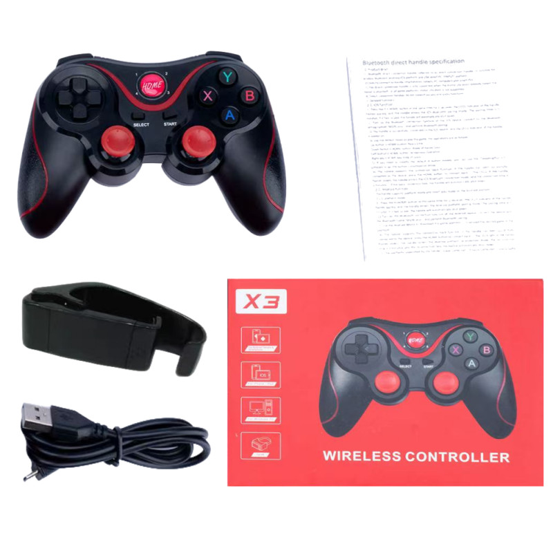 【COD TH】X3 คอนโทรลเลอร์เกมไร้สาย Bluetooth 2.4G รองรับโทรศัพท์ Android และ IOS