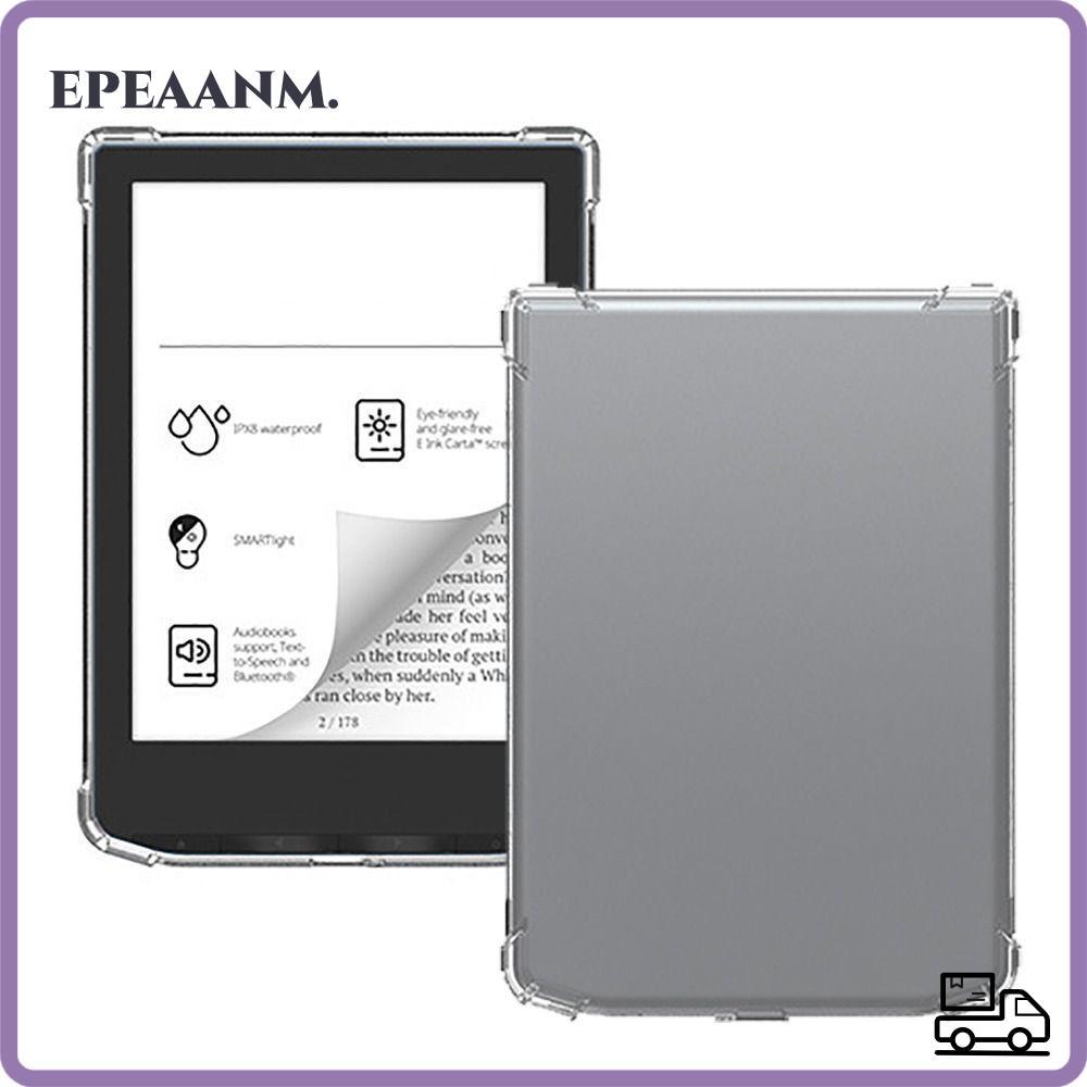 EPEAA 6 นิ้ว eReader, Soft โปร่งใส PB629/PB634 Funda, เปลือกป้องกันน้ําหนักเบาบางพิเศษสําหรับ Pocket