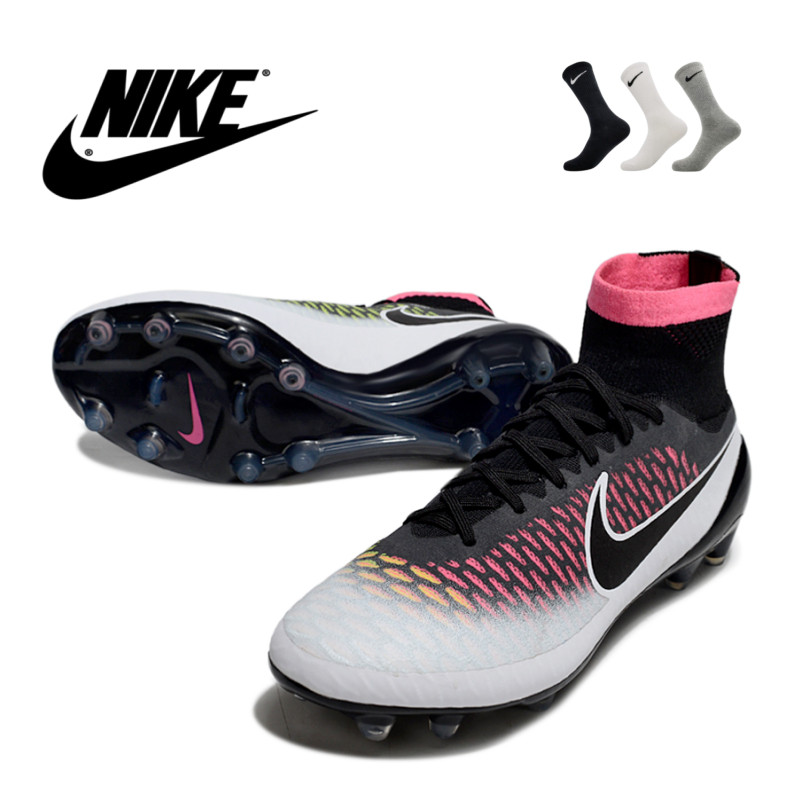 รองเท้าฟุตบอล Magista Obra ไซซ์ 39-45 สำหรับกลางแจ้ง ป้องกันลื่นและทนทาน พร้อมจัดส่งฟรี