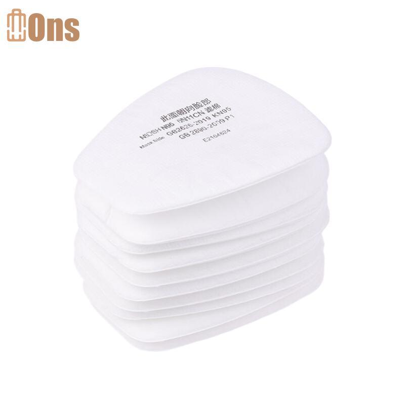 Ons 10 ชิ้น 5N11 ฝุ่นกรองผู้ถือกระดาษสําหรับ 3M 6001-6200/7502/6800 เคมี ing ภาพวาด Respirator หน้าก