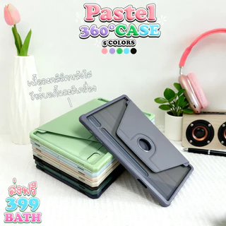 เคสหมุนได้ 360° เคส Galaxy Tab A11+ A9+ S10lite S6 Lite a9 S9 fe S10 + S9 fe+ มีช่องใส่ปากกาเคสหนัง ลายการ์ตูน น่ารัก
