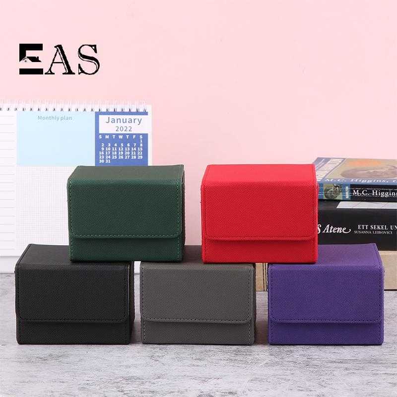 [EA] PU Game Card De Storage Box Portable Card Carrying Organiser Case Trading Card De Holder TH