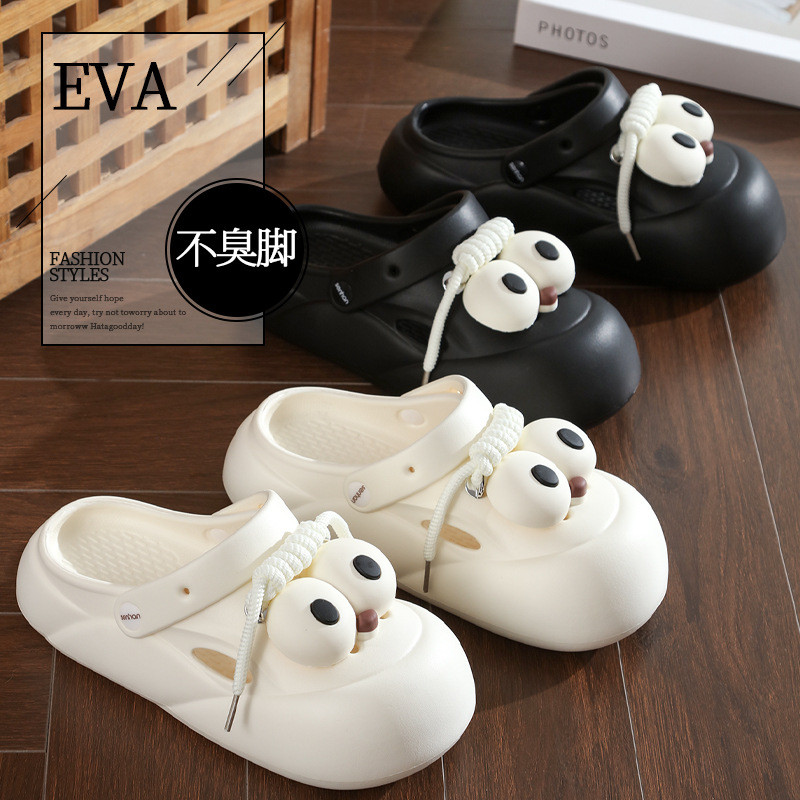 --รองเท้า eva 女款夏季海沙边凉鞋鞋情趣用外防滑防滑底鞋男外穿EVAรองเท้าหลุมผู้หญิงฤดูร้อนชายหาดเย็น