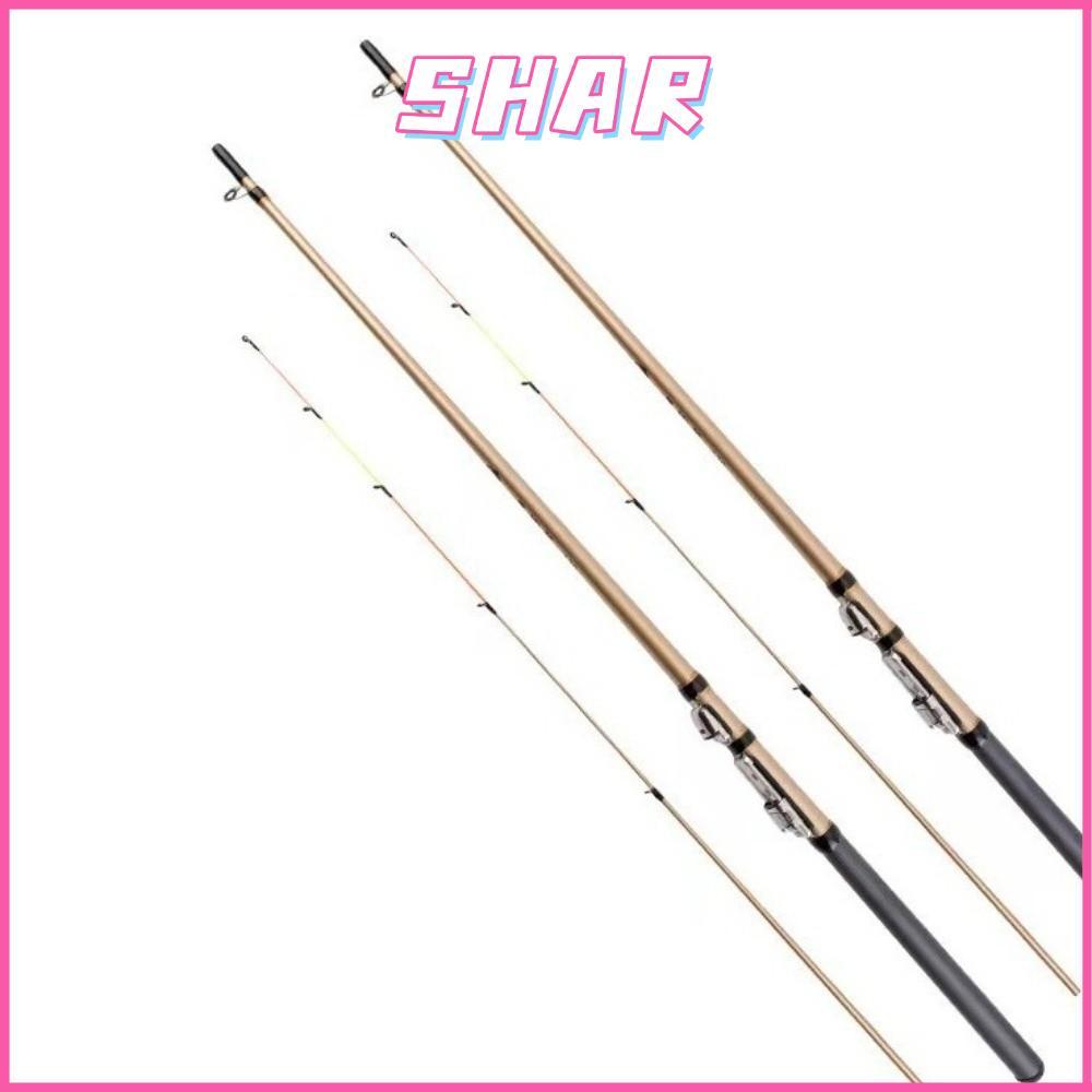 SHAR เบ็ดตกปลาไฟเบอร์กลาส ความยาว 1.5 เมตร ปลายอ่อนไหว ออกแบบเพื่อประสิทธิภาพในการใช้งานทางไกล