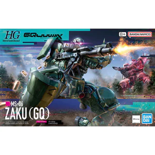 BANDAI ♦️ GUNPLA HIGH GRADE 1/144 HG-GQ GQUUUUUUX ZAKU GUNDAM ประกอบ หุ่นยนต์ โมเดล กันดั้ม กันพลา ของเล่น
