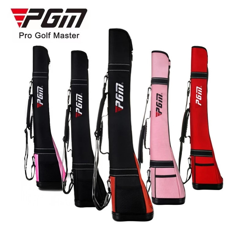 PGM GOLF อัพเกรดเปลือกแข็งด้านในน้ําหนักเบา GOLF Gun Bag ฝึกทุกวันแบบพกพา GOLF Sunday Bag GOLF Bag G