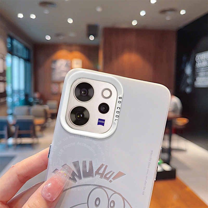 เคส Vivo V70 เคส Vivo V70 FE เคสลายการ์ตูนน่ารัก โดเรมอน สติทช์ เคสโทรศัพท์กันกระแทก ขอบซิลิโคนอ่อนนุ่ม ฝาแมทท์ด้านแข็ง สำหรับเด็กผู้หญิง เด็กผู้ชาย นักเรียน ราคา ถูกที่สุด ดีลบีเคเค แกลเลอรีภาพที่ 7