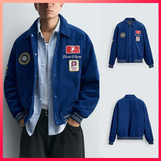 Lanmon ZA 25 พาทเวิร์คคอตตอนแจ็กเก็ตสองสีสำหรับหนุ่มๆ ใหม่ล่…