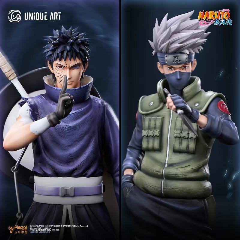 UniqueArt Naruto Hatake Kakashi & Uchiha Taking Soil Figure