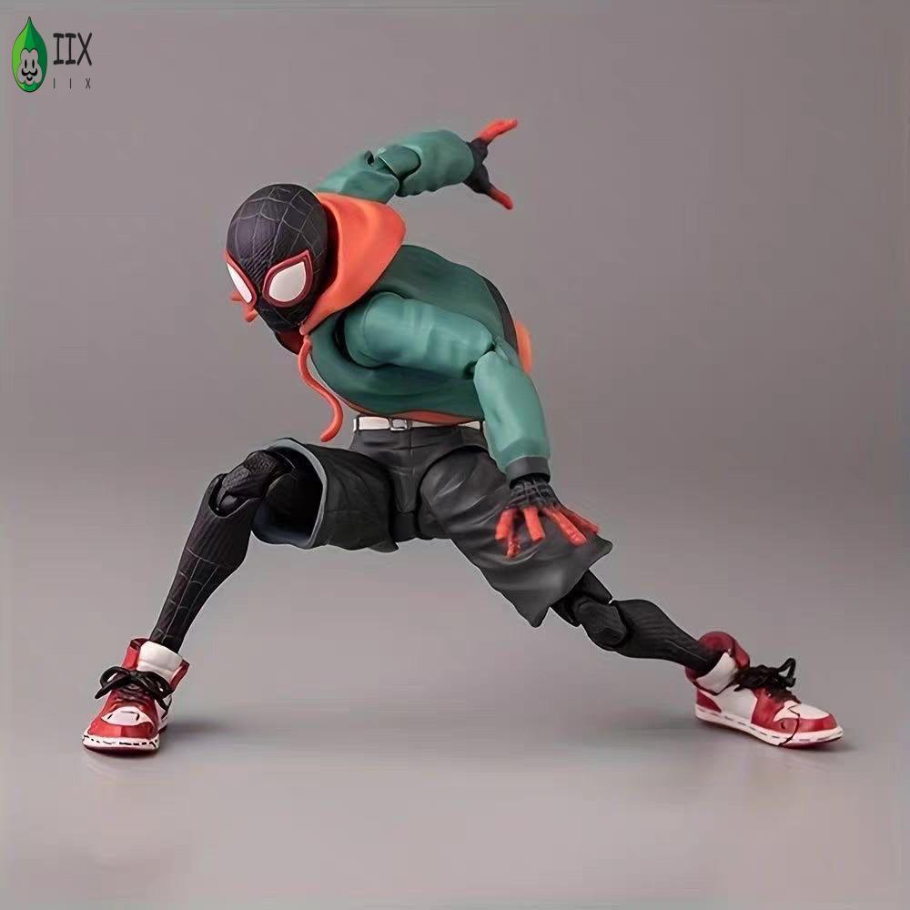 Marvel Spider-Man Miles Morales PVC Action Figure - SHFiguarts ของเล่นสําหรับเด็กผู้ชาย