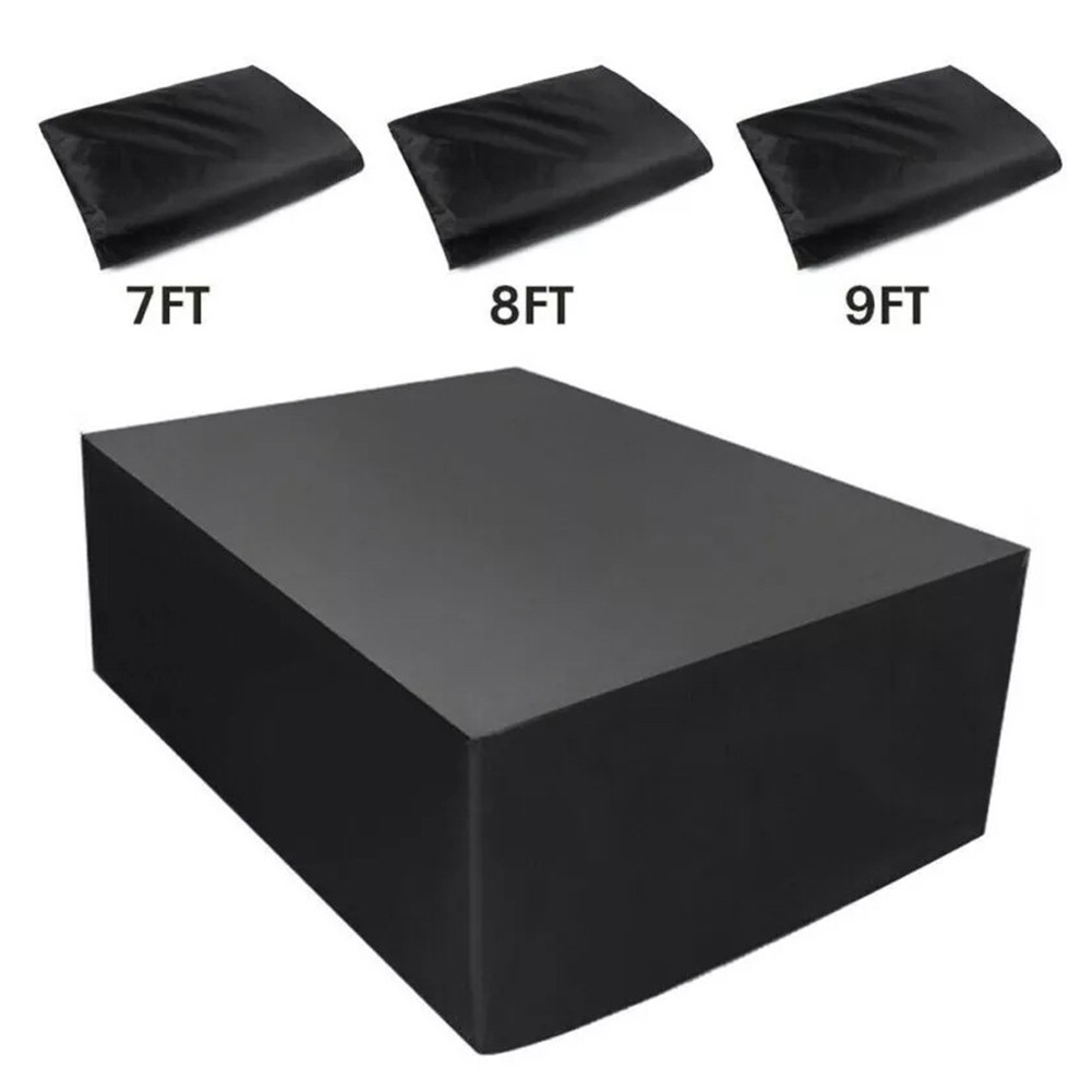 <Thebest>210D 7/8/9FT Waterproof Pool Table Cover: UV & Weather Resistant Protection!Hot Sale